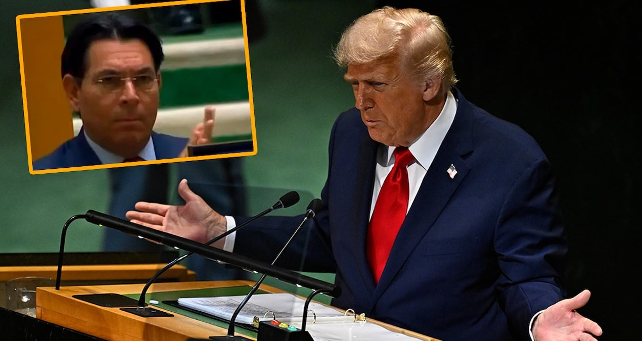 trump konustu salonda sadece tek bir kisi onaylayip alkisladi EiMCPKtV