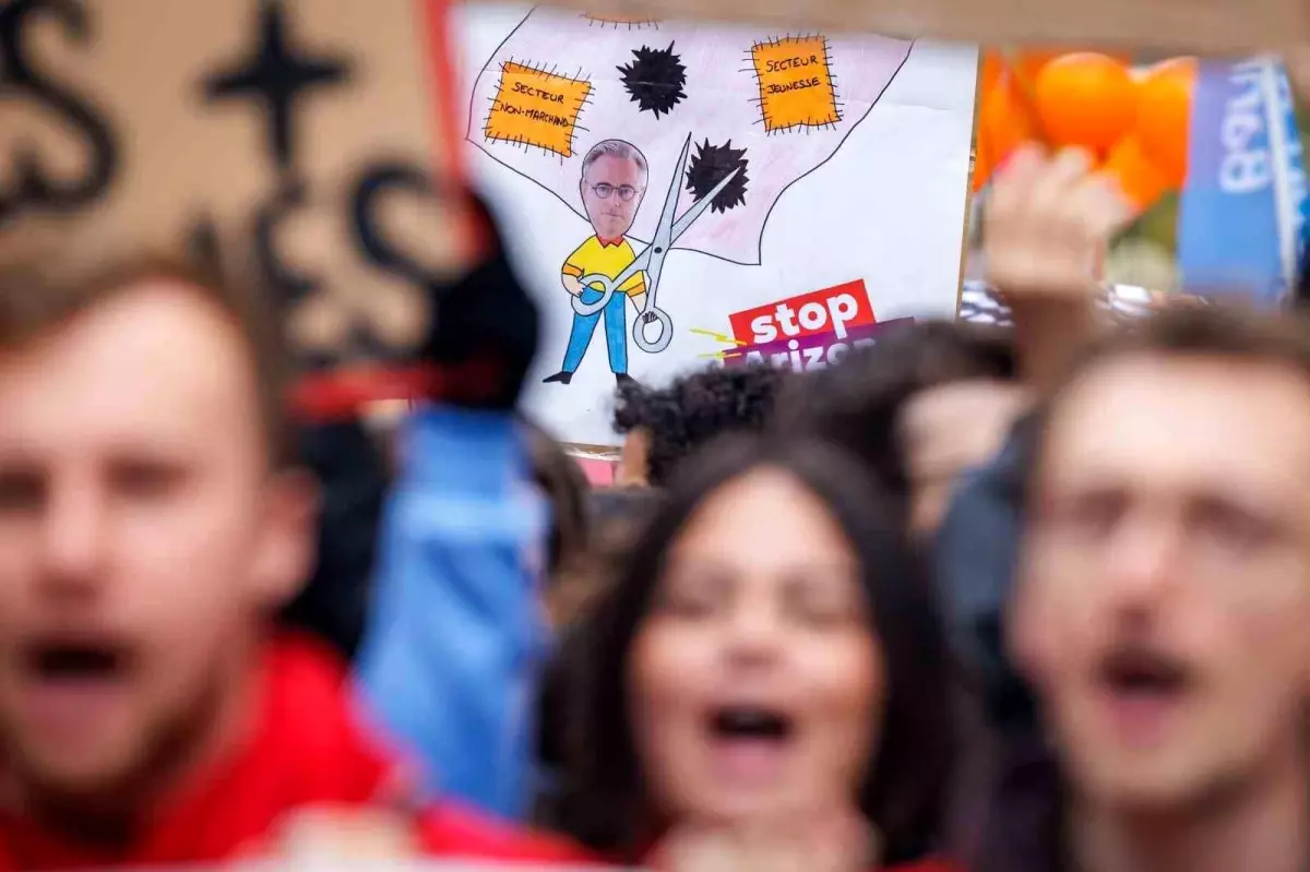 belcikada hukumet reformlarina karsi genel grev 44wETUwB.jpg