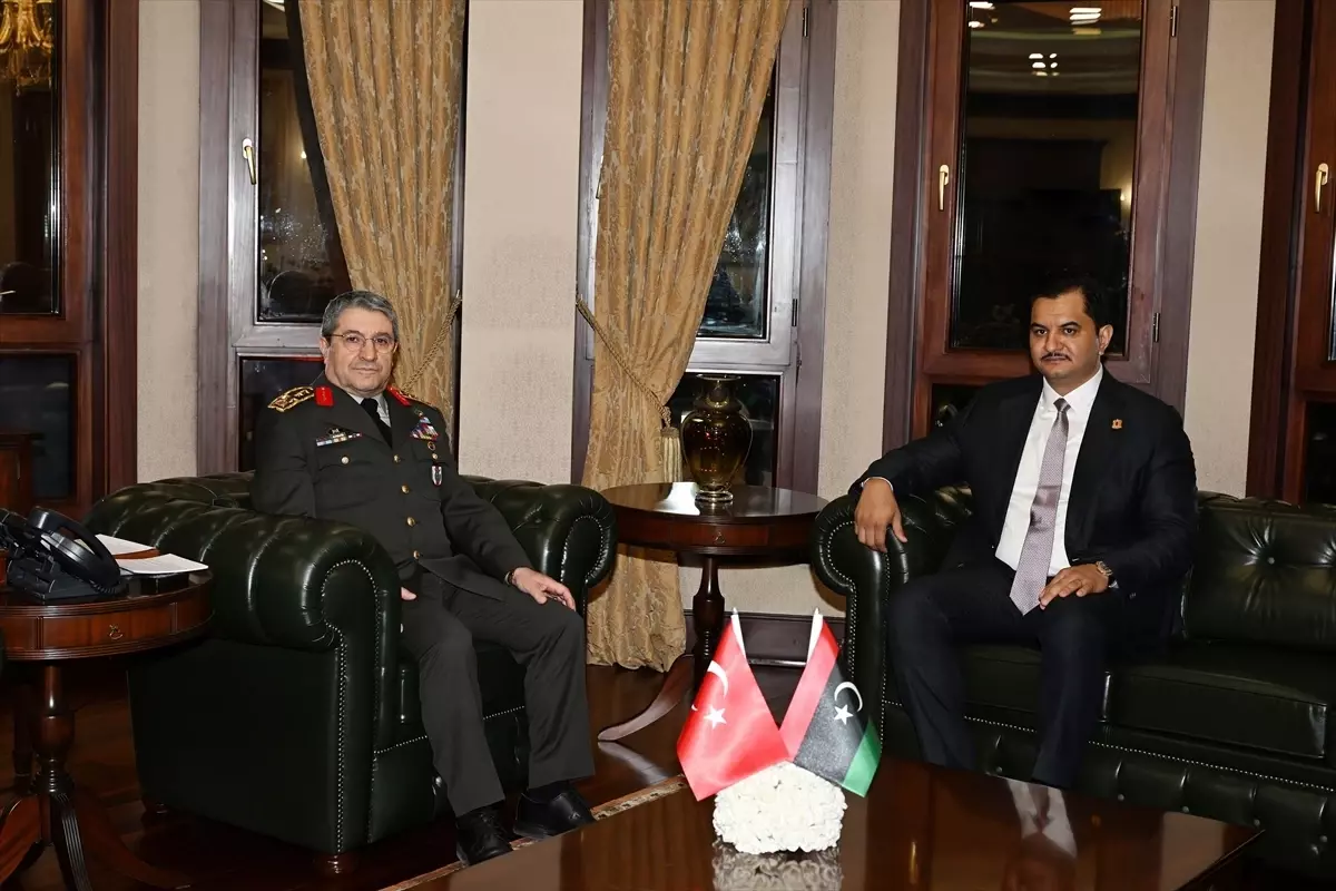 Bayraktaroğlu ve Hafter Görüştü