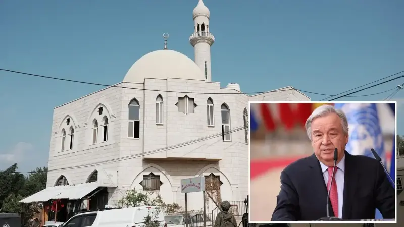 BM Batı Şeria’daki bir caminin İsrailliler tarafından kundaklanmasını şiddetle kınadı