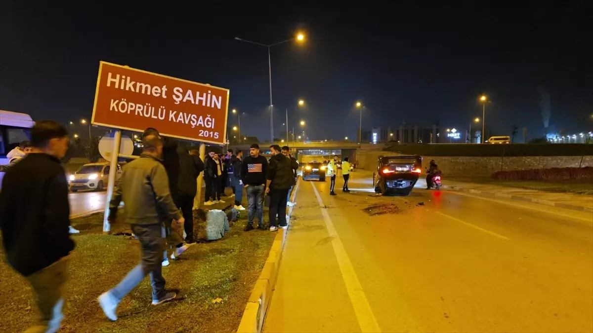 İnegöl’de Otomobil Kazası: 1 Yaralı