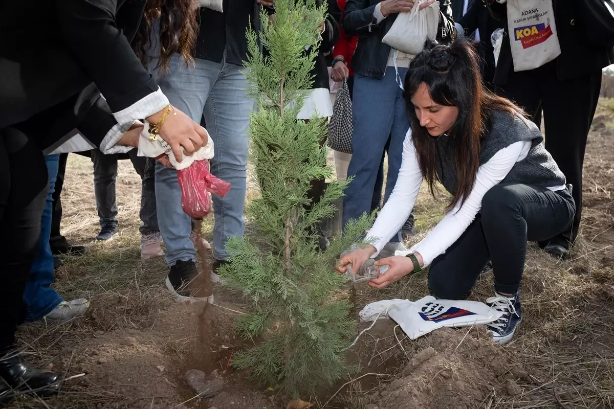Öğretmenler Fidan Dikti