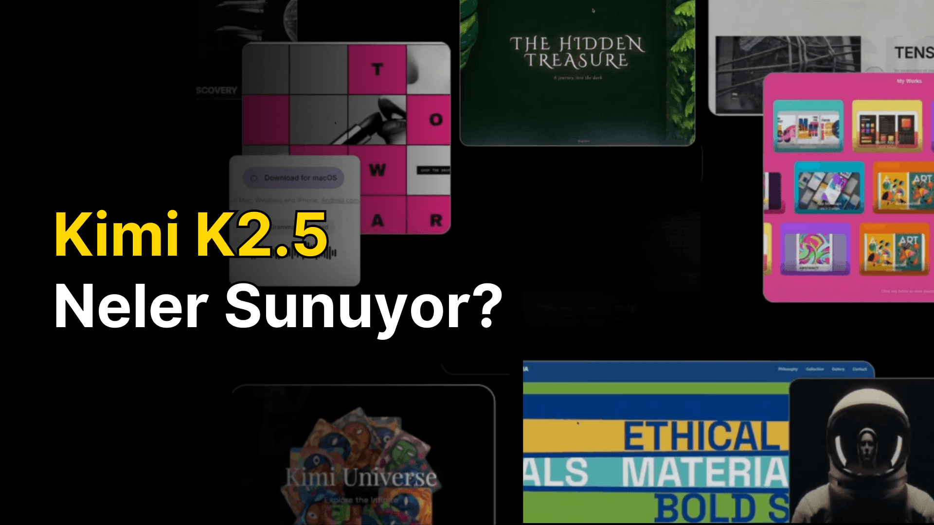 100'e kadar alt ajanı yönetebilen Agent Swarm ile öne çıkan Kimi K2.5 neler sunuyor?