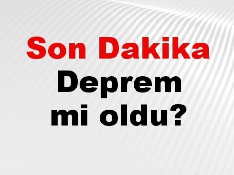 Çanakkale’de Son Dakika Deprem! 25 Mart 2026’da Gökçeada’da 4.4 Şiddetinde Sarsıntı