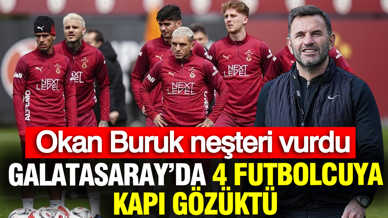 Okan Buruk’un Radikal Kararları: Galatasaray’da 4 Futbolcu ile Yollar Ayrılıyor